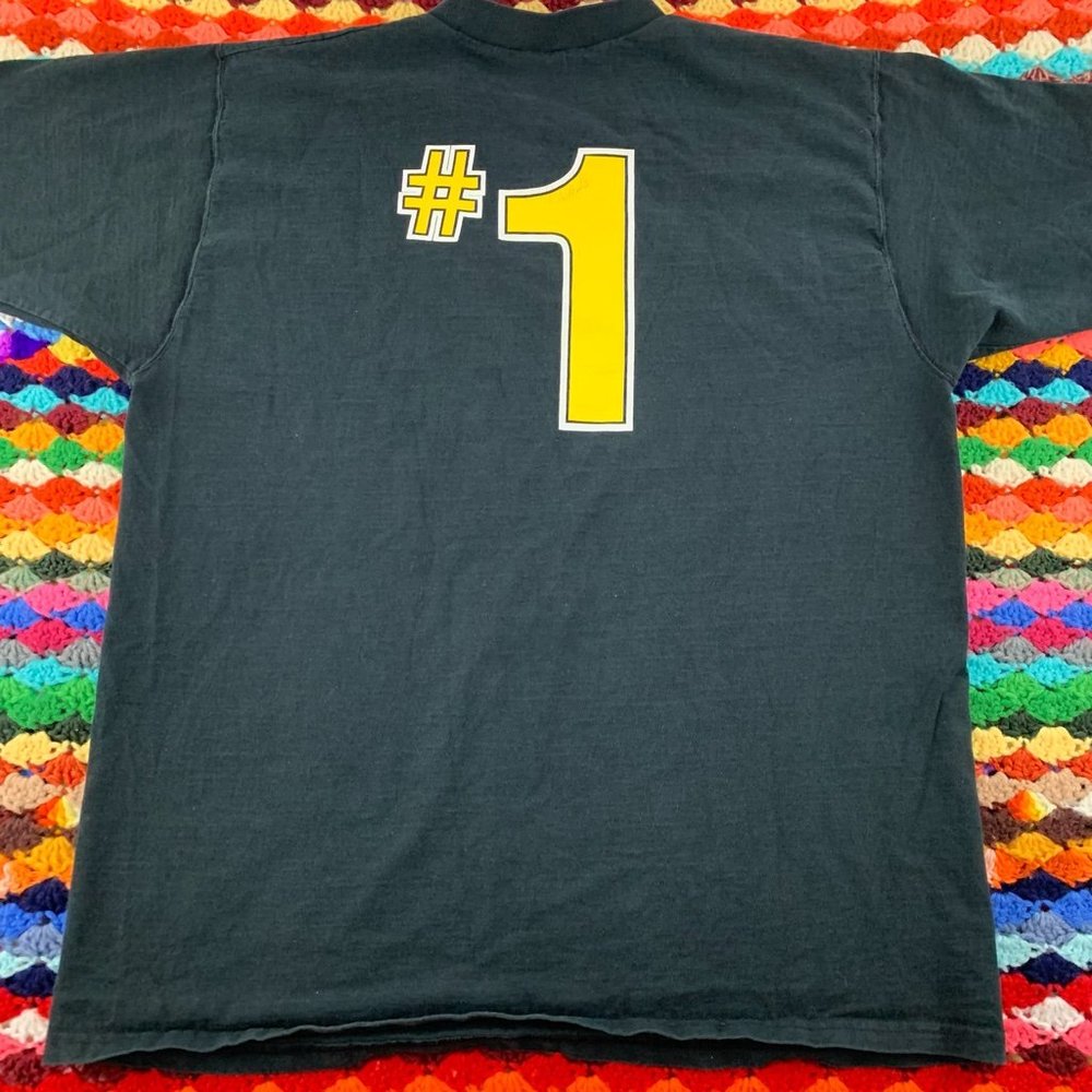 Vintage 90s Colorado Central Station Casino V-Neck USA Made Graphic Tee - Picture 8 of 13
